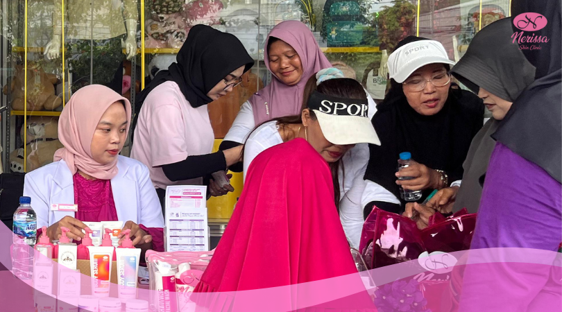 talkshow-kecantikan-dan-senam-sehat-nerissa-skin-clinic-dan-mitra-swalayan-purwodadi-grobogan-5